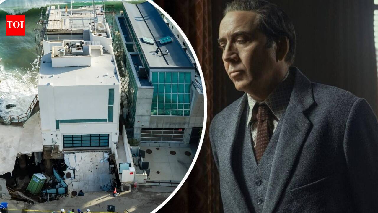 Nicolas Cage's USD 10.5 million Malibu mansion nearly falls into HUGE sinkhole; beachfront property declared 'unsafe' | English Movie News
