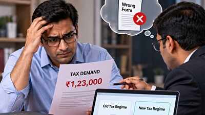 Taxpayer chose new tax regime, but consultant filed the wrong form, triggering old regime and Rs 1.23 lakh demand; ITAT orders ITR to be processed under new tax regime and gives relief on tax demand
