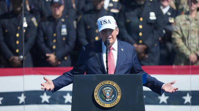Trump claims firefighters lifted him to safety near ground zero after 9/11: What facts show | World News