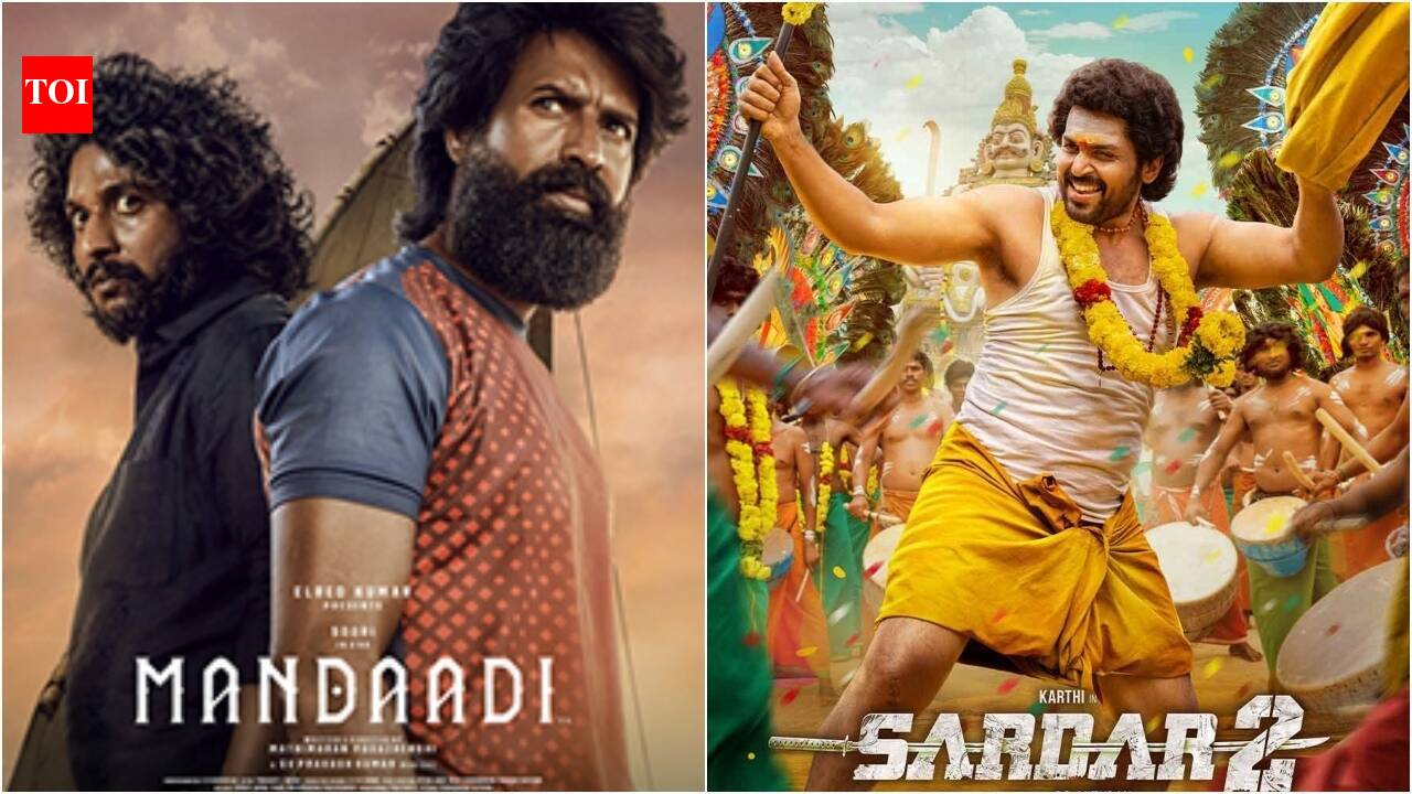 'Mandaadi' box office collection day 3 vs 'Sardar 2': Soori starrer earns Rs 9.25 cr; worldwide gross reaches Rs 29.43 cr; Karthi film collects Rs 2.20 cr | Tamil Movie News