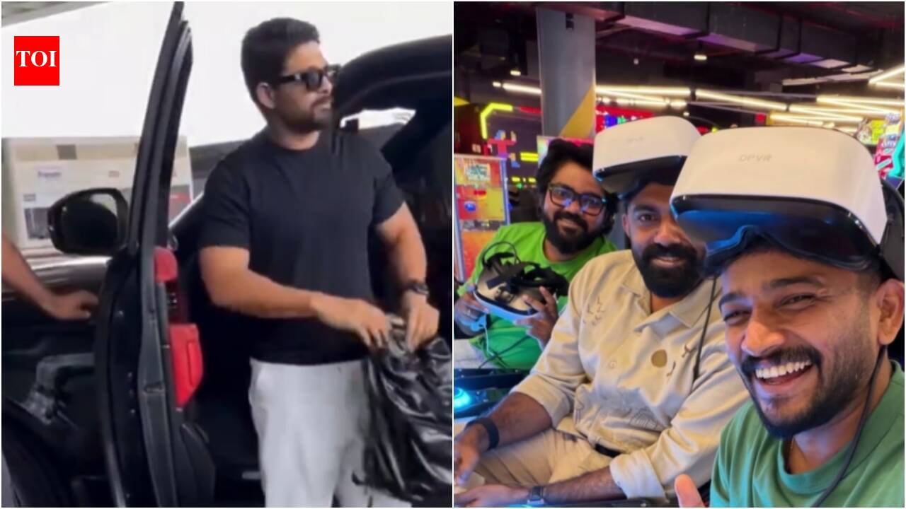 Allu Arjun and Basil Joseph meet again in Mumbai? Arun Anirudhan's cryptic post sparks AA24 buzz; netizens connect the dots | Malayalam Movie News
