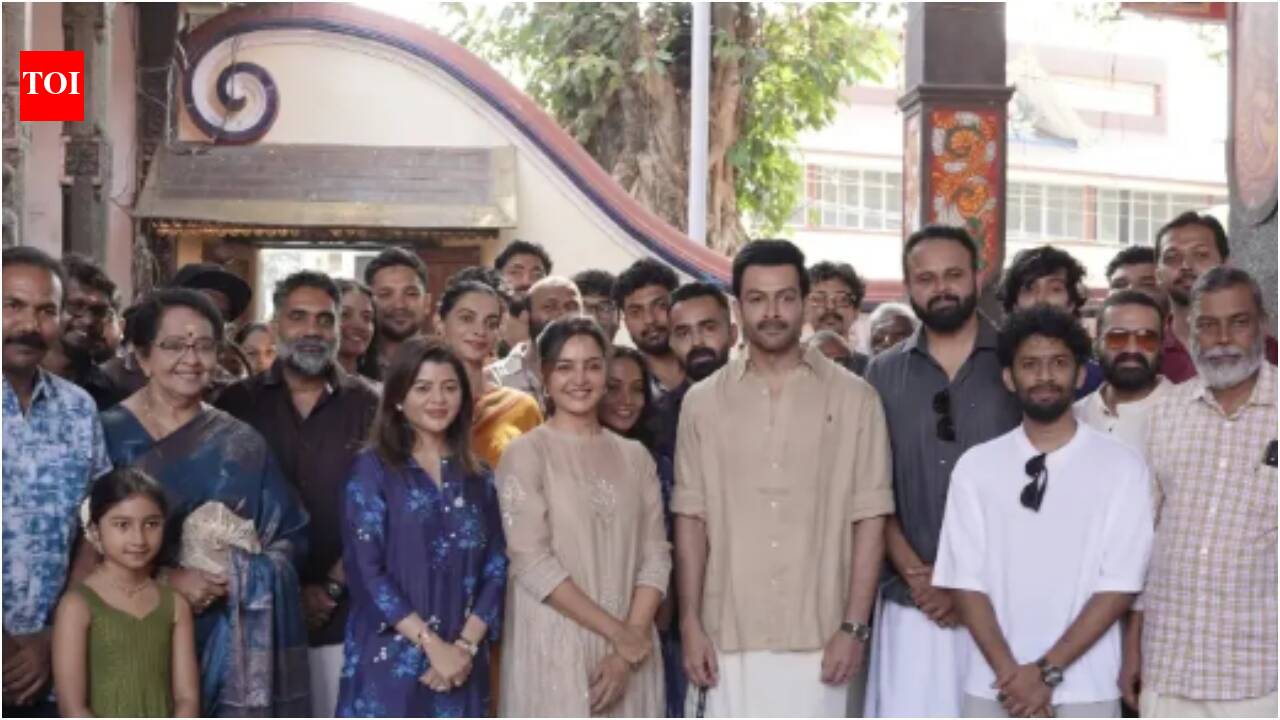 Prithviraj Sukumaran, Manju Warrier’s ‘Odiyan The Age of Illusion’ goes on floors as Karan Johar calls Rahul Sadasivan’s folklore-rooted filmmaking a ‘feat’ | Malayalam Movie News