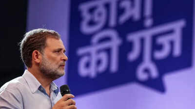 Rahul Gandhi: ‘Your collective voice’: Rahul Gandhi invites students to ‘Chhatron Ki Goonj’ in Indore | India News