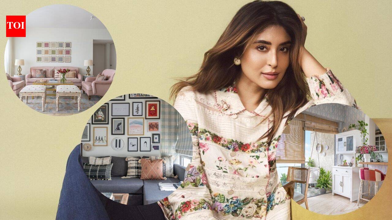 Inside Kritika Kamra’s Mumbai home: Actor calls serene rental apartment ‘house of my 30s’ that blends Indian textiles, chanderi craftsmanship, vintage furniture and modern decor | Hindi Movie News
