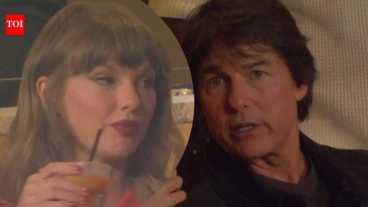 Taylor Swift SPOTTED with Tom Cruise at Chiefs game; singer turns cheerleader for husband Travis Kelce - WATCH |