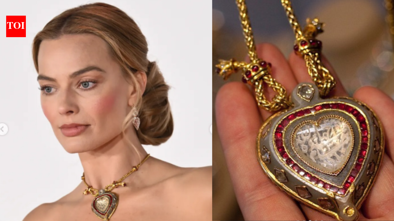 Margot Robbie Taj Mahal Necklace: Margot Robbie wore Elizabeth Taylor’s legendary 'Taj Mahal necklace' to a movie premiere: How did Mumtaz Mahal's necklace, gifted by Shah Jahan, reach Hollywood