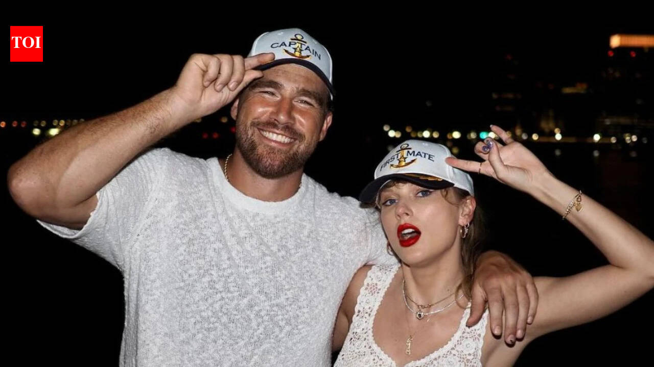 Travis Kelce returns to NFL tunnel in style after marrying Taylor Swift, pairing his wedding band with USD 77,000 gold watch at the Chiefs and Denver Broncos game |