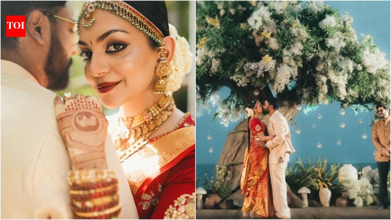 'Met you at 20, Married you at 30': Ahaana Krishna marries 'Lokah' cinematographer Nimish Ravi; couple makes relationship official | Malayalam Movie News