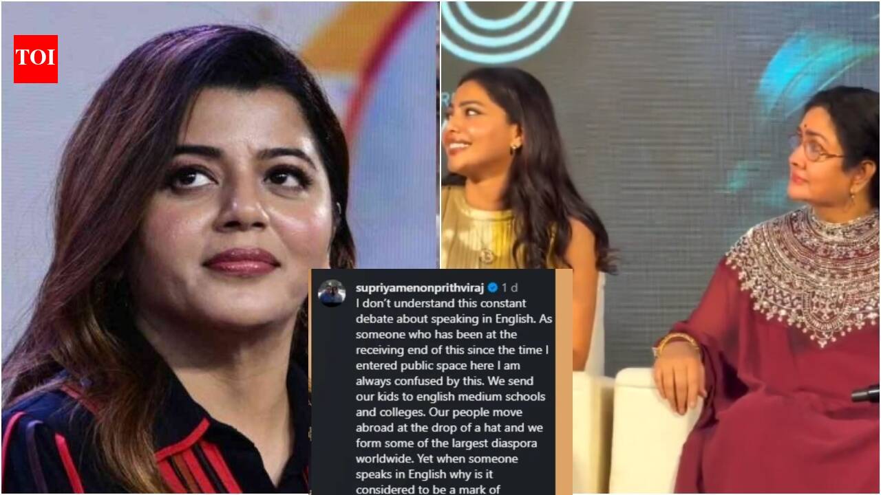'Twisting words out of context': Supriya Menon questions media fact-checking; clarifies Urvashi reference amid 'Aasha' debate | Malayalam Movie News