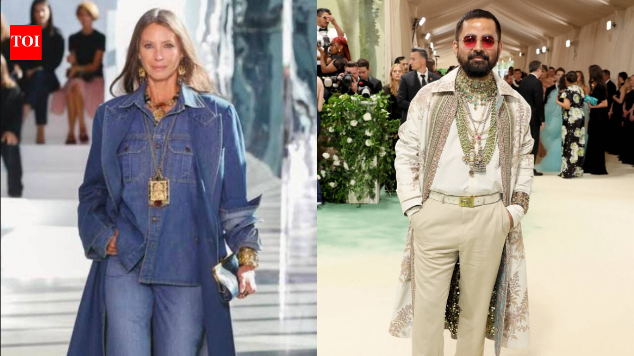 18 years later, Sabyasachi returns to NYFW with Christy Turlington and a dazzling MET jewellery debut