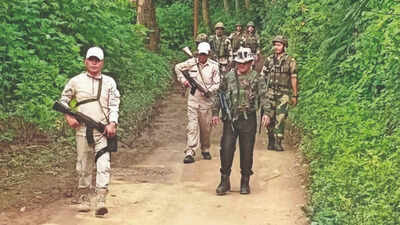 Militants torch 2 houses in Manipur village, trade fire with CRPF | India News