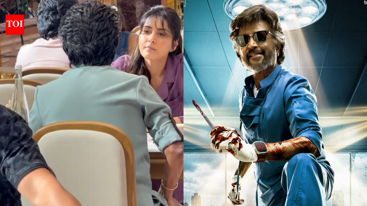 Rajinikanth's ‘Dharman’ enters third schedule as Ashwath Marimuthu shares BTS video With Raashi Khanna: 'Back with Thalaivar' |