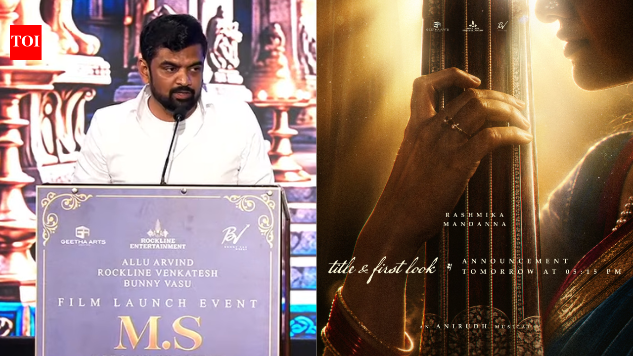 Gowtam Tinnanuri reveals how MS Subbulakshmi’s name in biopic starring Rashmika Mandanna has become a ‘mantra’ for the team: ‘She was much more than a legendary singer’ | Telugu Movie News