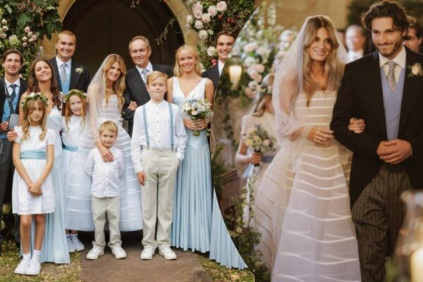 Jemima Goldsmith shares STUNNING wedding photos with Cameron O’Reilly; sons walk her down the aisle - PICS |