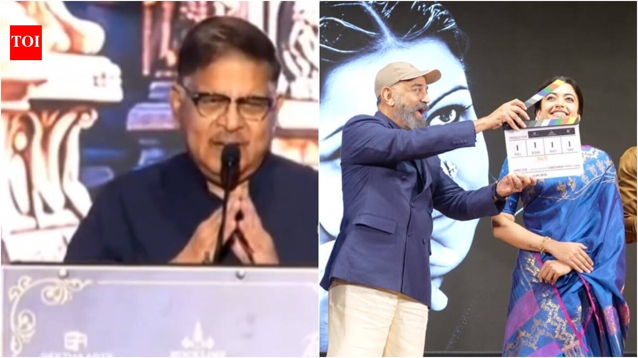 Allu Aravind says MS Subbulakshmi ‘chose’ Rashmika Mandanna; Kamal Haasan backs her casting; 'You have to do it bravely' | Telugu Movie News