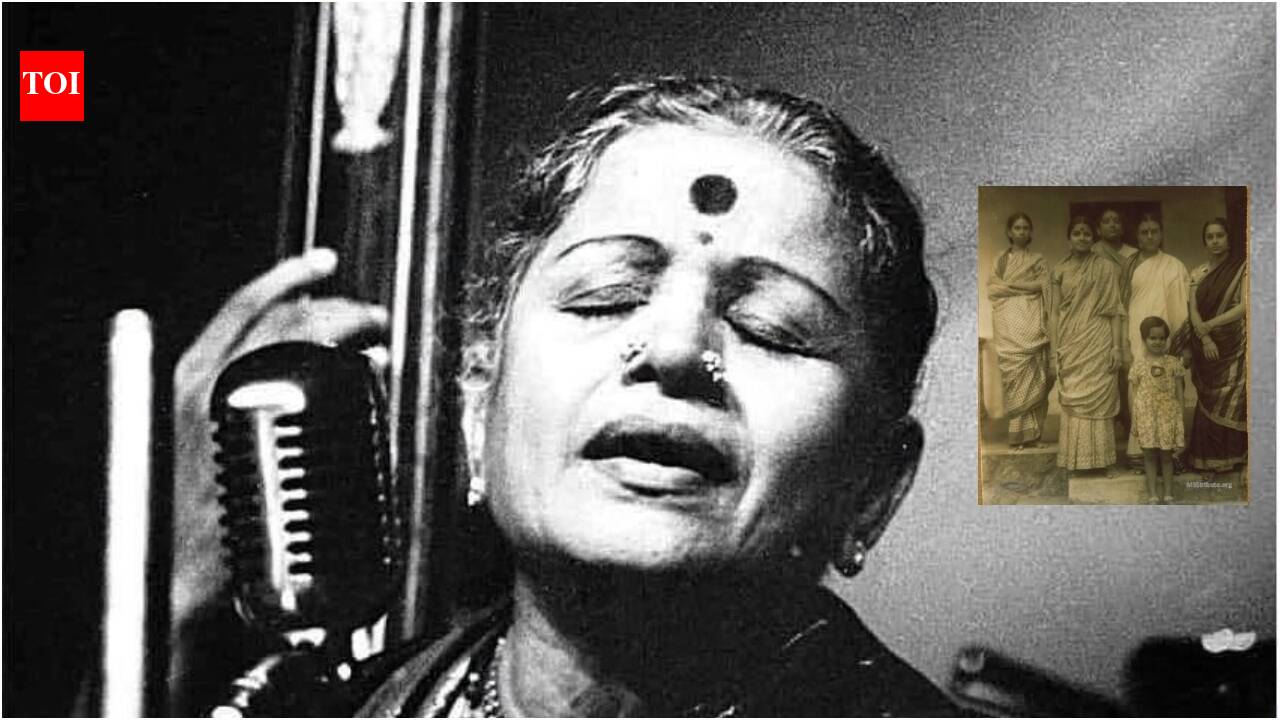MS Subbulakshmi's musical roots began at home; mother played veena, grandmother violin; how the legend got her initials | Telugu Movie News