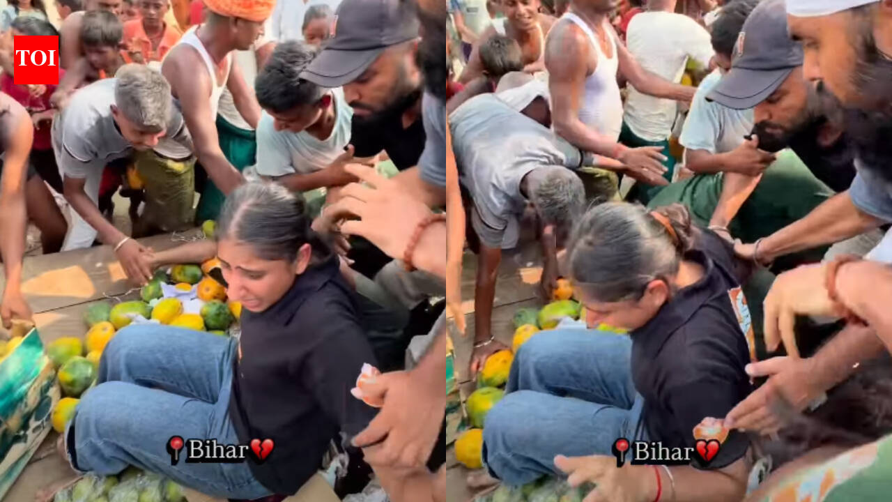Bihar flood relief turns chaotic as crowd swarms volunteers, woman seen struggling; ‘Bihar ka kuch nahi ho sakta hai,’ say netizens