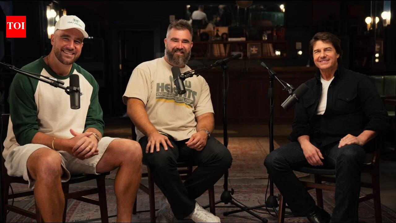 After Taylor Swift-Travis Kelce wedding, Tom Cruise joins Kelce brothers on New Heights podcast - WATCH |