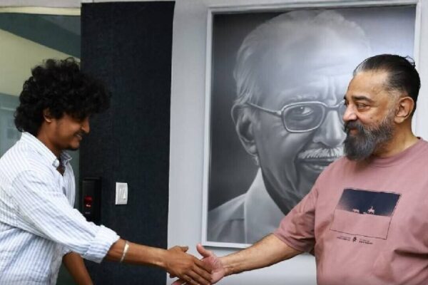 Kamal Haasan: 'You were my cinema school': Kamal Haasan praises 'Modha Rathiri' director Raja Karuppasamy, leaving him emotional | Tamil Movie News