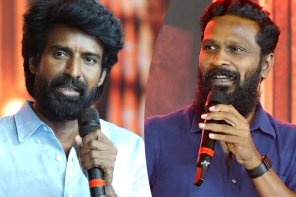 Soori recreates Rajinikanth’s phone call at ‘Mandaadi’ success meet, Vetri Maaran says audiences see him as ‘the boy from their own home’ |