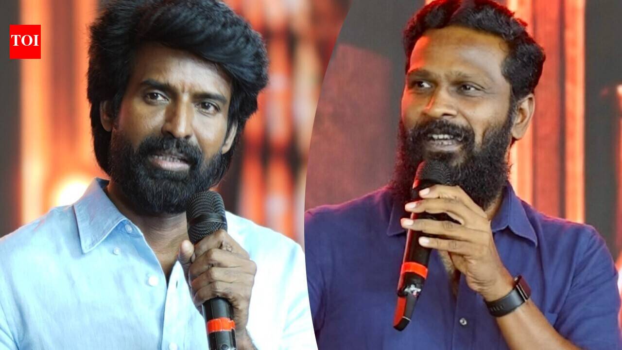 Soori recreates Rajinikanth’s phone call at ‘Mandaadi’ success meet, Vetri Maaran says audiences see him as ‘the boy from their own home’ |