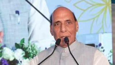 Rajnath hails HAL for delivering 'three aviation platforms from one stage'