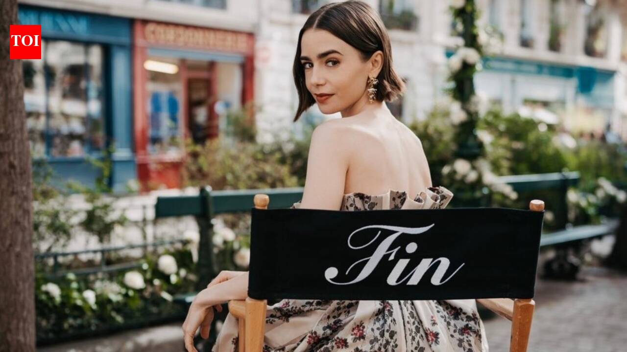 Lily Collins wraps up final season of 'Emily in Paris'; bids adieu to her character: 'Au revoir, Emily Cooper' |