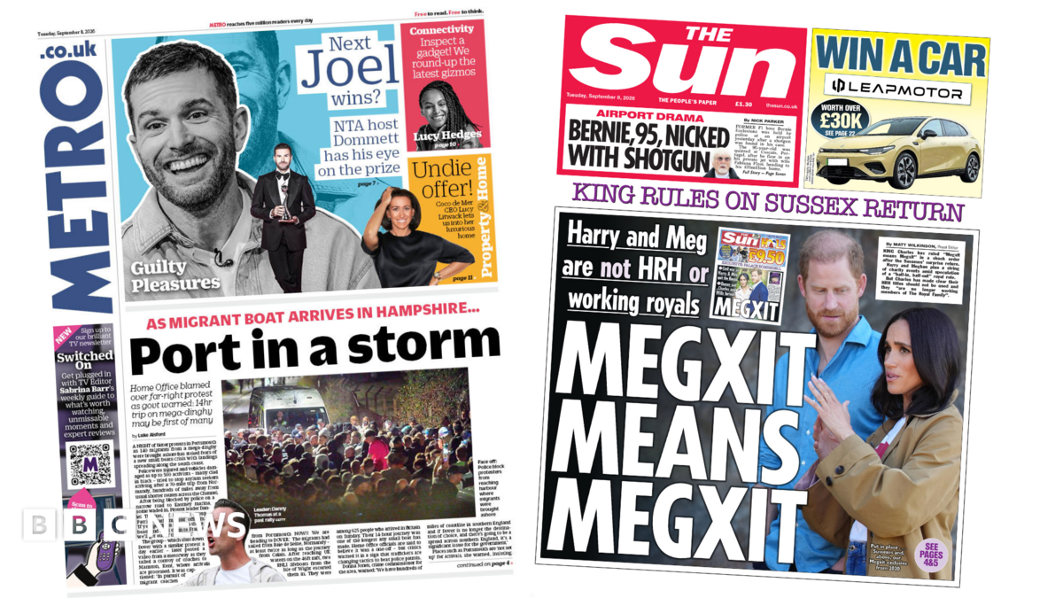 'Port in a storm' and 'Megxit means Megxit'
