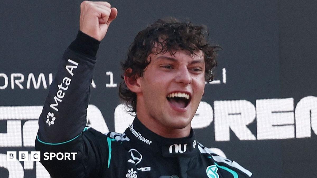 Italian Grand Prix result: Kimi Antonelli passes George Russell for stunning Monza win from 19th on grid