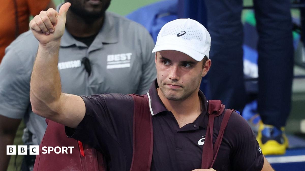 US Open 2026 results: Arthur Fery's debut ended by Lorenzo Musetti in first round