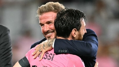 ‘No one at 39 is doing that’: David Beckham backs Lionel Messi to win Ballon d’Or amid Mbappe, Kane challenge