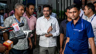 'Political vendetta': TMC's Abhishek Banerjee cries foul after police grilling over scuffle case | India News