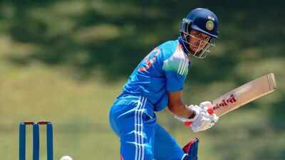 Sehwag shines on debut, Dravid goes ballistic as India U-19 beat Australia by seven runs in Rajkot Youth ODI | Cricket News