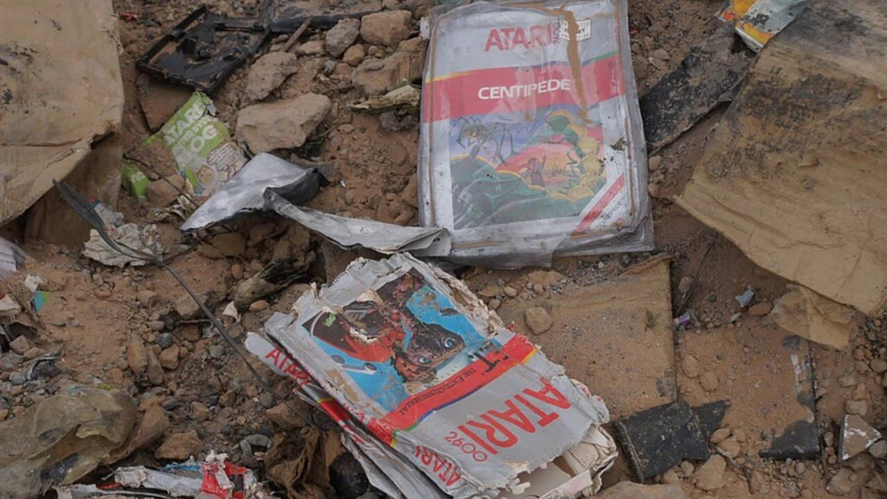In 1983, Atari secretly buried truckloads of unsold video games in a New Mexico landfill; when the site was excavated in 2014, about 1,300 cartridges were recovered, some later selling for hundreds or thousands of dollars | World News