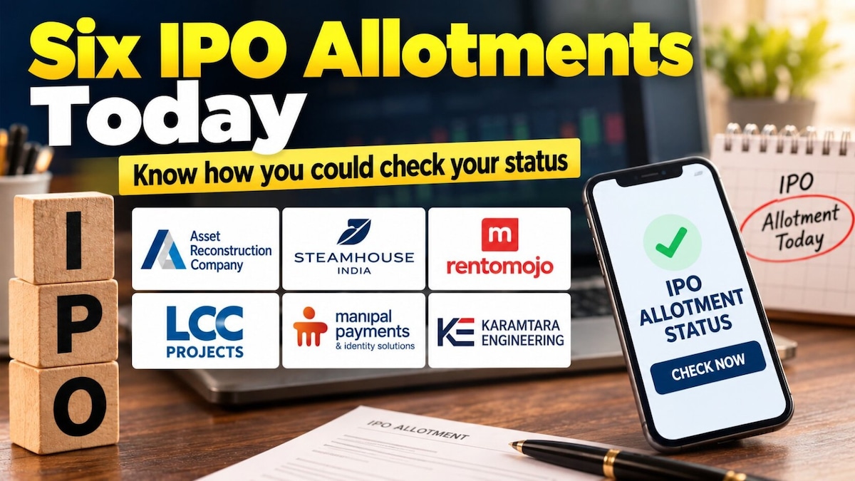 Six IPO allotments set to take place today; Here's how you can check yours