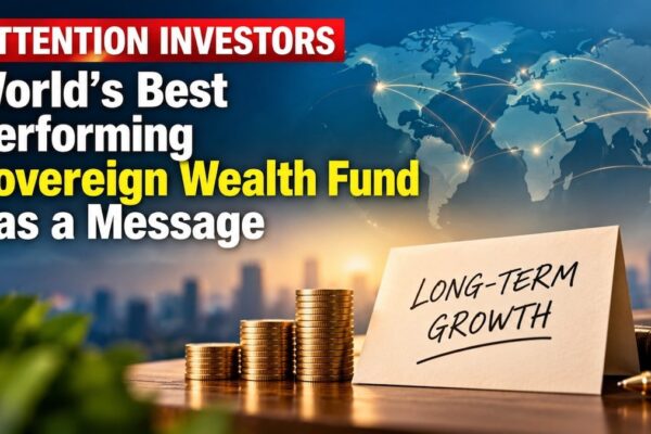 The world's best performing sovereign wealth fund has a warning for investors