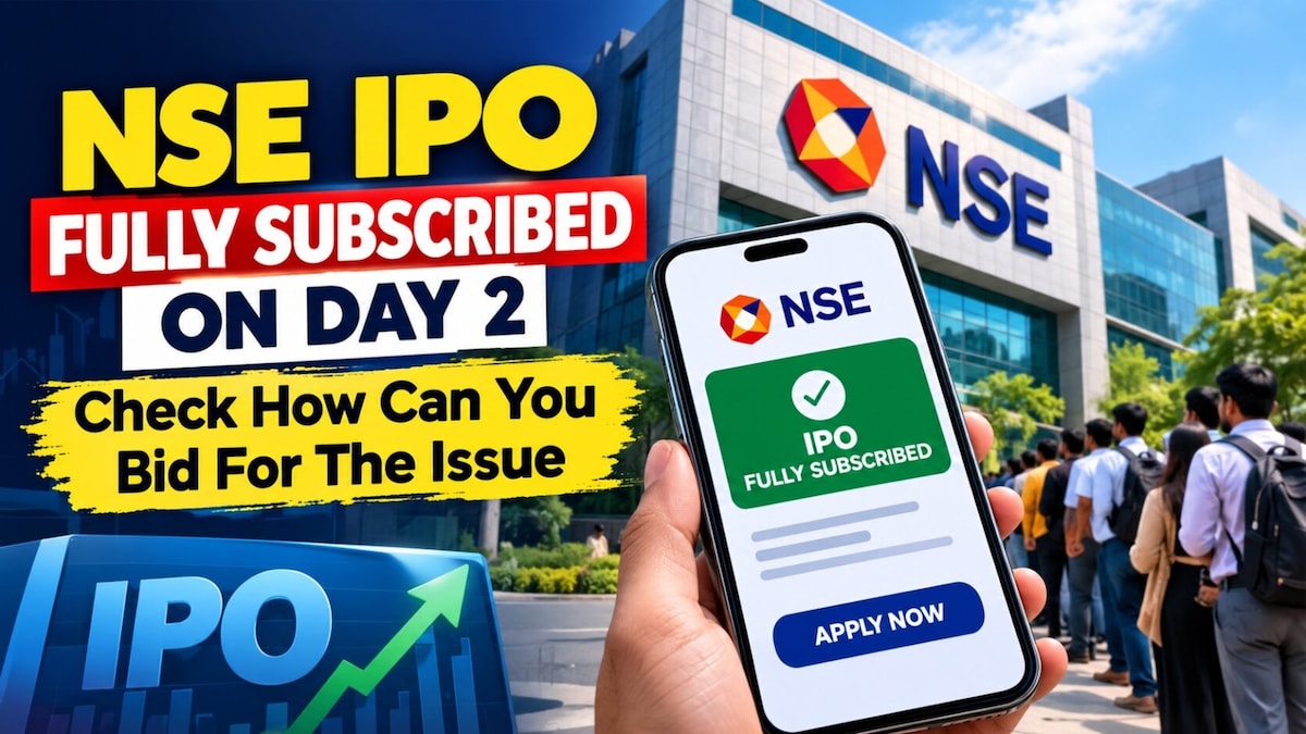 NSE IPO fully subscribed on second day of bidding as institutions, HNIs place bets