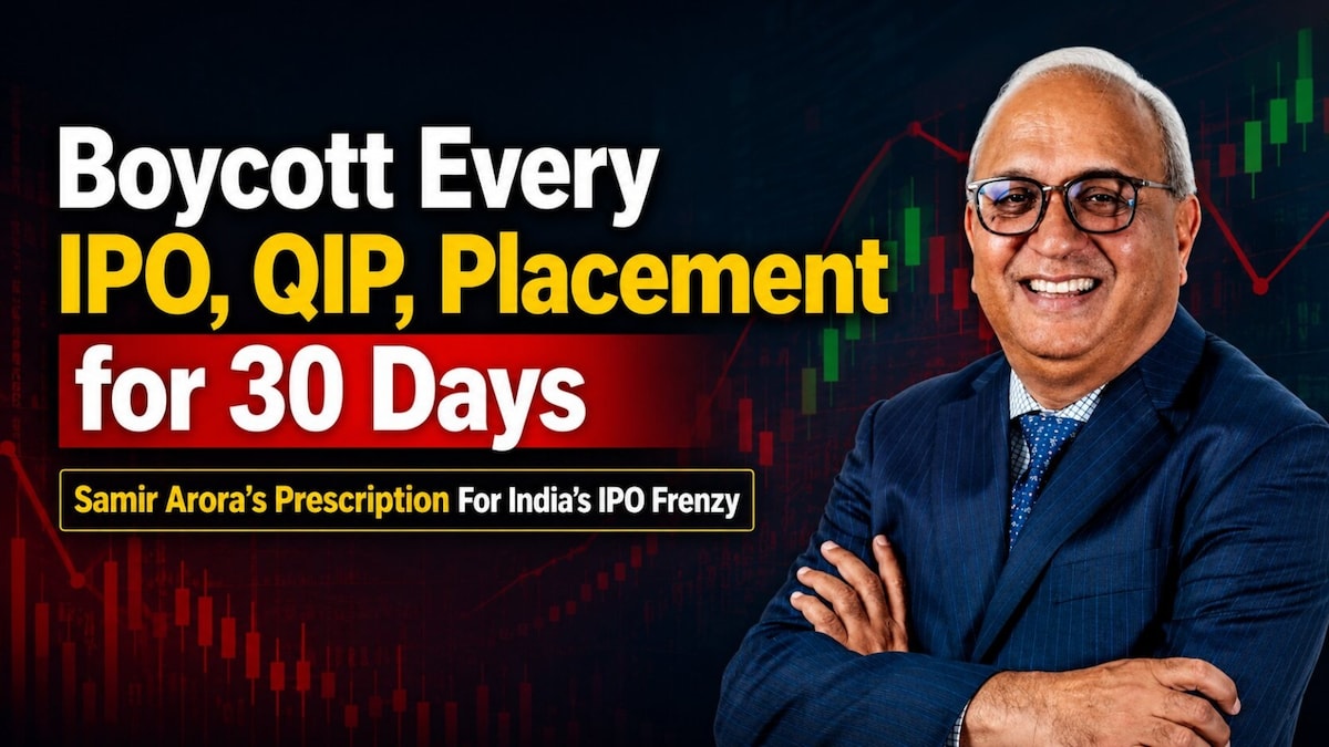 'Boycott every IPO, QIP issue For A Month' - Samir Arora explains his radical idea