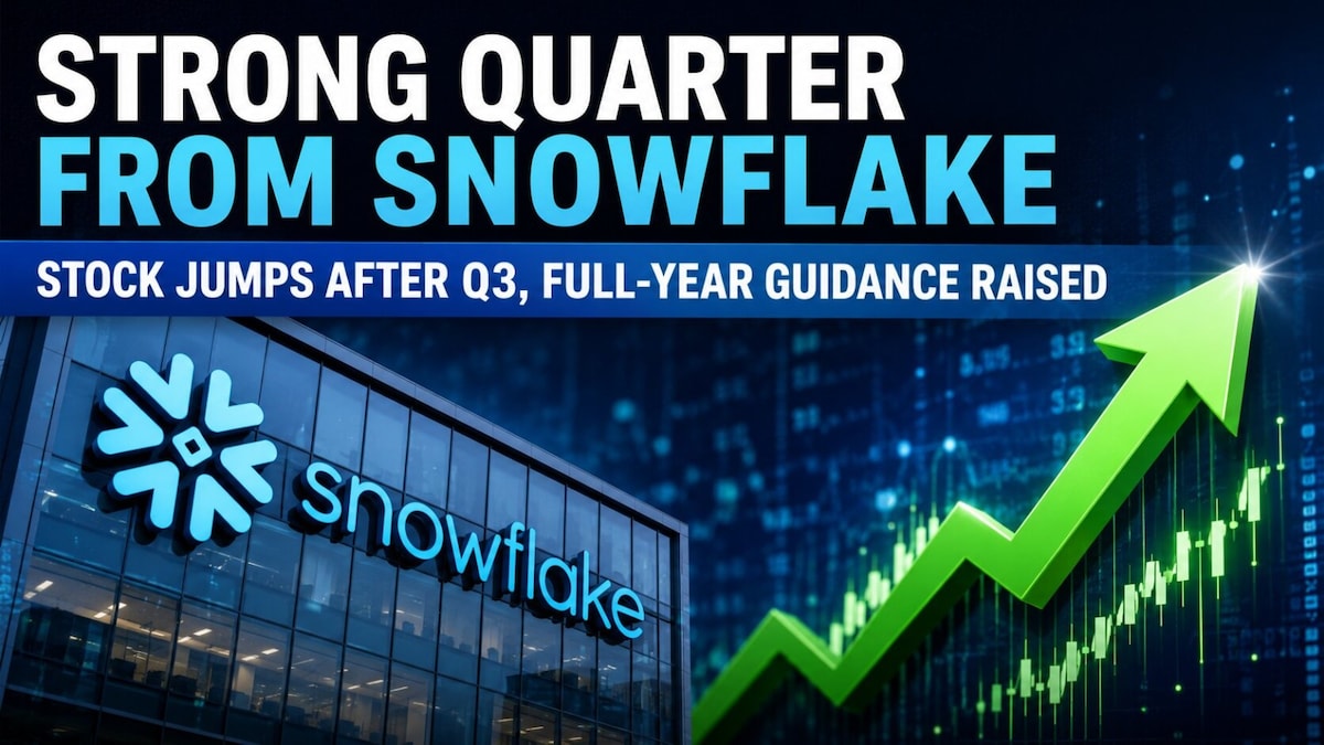 Snowflake shares jump 22% in extended trade after strong Q2 results, guidance raise