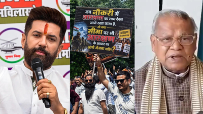 Chirag Paswan vs Jitan Manjhi in Bihar: SC 'creamy layer' debate divides NDA; will it open up a Pandora's box? | India News