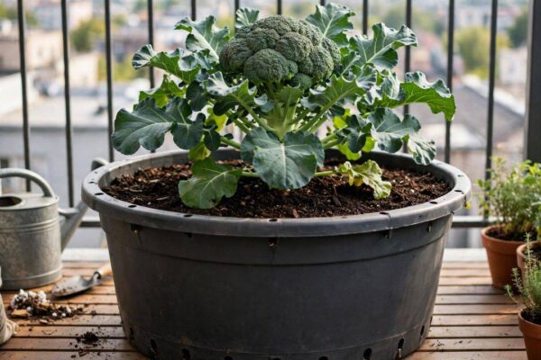 How to grow broccoli in a pot at home with simple steps and healthy plant care tips |