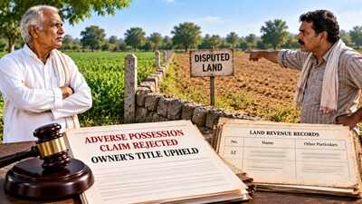 Neighbour occupied 4.27 acres for 40 years and his name was added in land records; Karnataka HC rejects adverse possession claim and restores original owner’s title