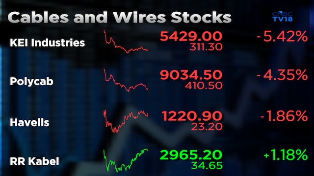 Polycab, KEI Industries, Havells shares fall up to 6% due to India's largest cement company; Here's why