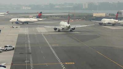 Alliance Air plane makes emergency landing in Delhi after engine failure | India News