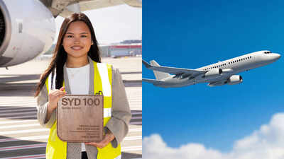 Meet Angel Marino, 18, whose first flight to Australia at seven sparked an aviation dream and led to a scholarship covering four years of tuition plus A$25,000 a year