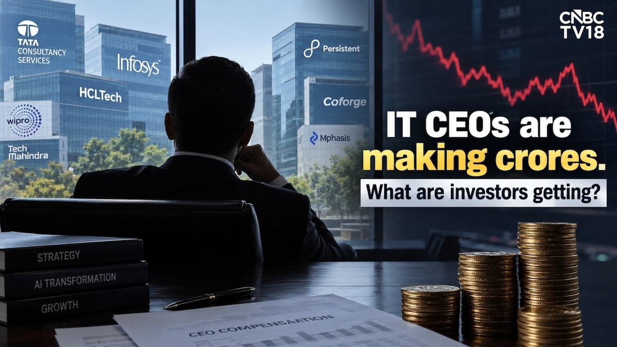 IT CEOs’ pay soars, but stocks struggle: Numbers behind India’s tech giants