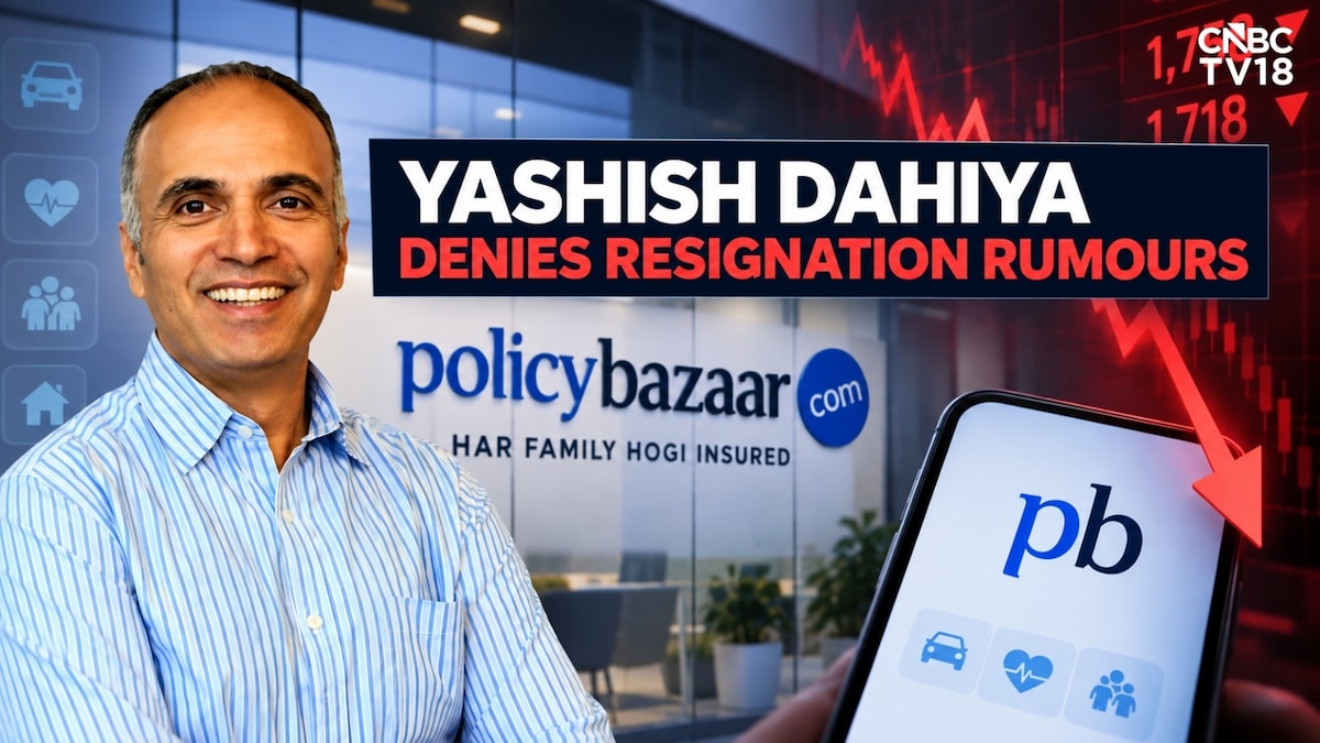 PB Fintech shares fall 4% despite CEO Yashish Dahiya denying resignation rumours