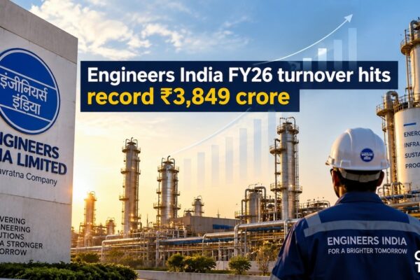 Navratna firm Engineers India FY26 turnover hits record ₹3,849 crore