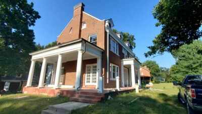 A Missouri man bought the 1914 mansion his late wife had always loved to save it from redevelopment; restoration later revealed $150,000 worth of hidden damage