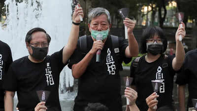 China-controlled Hong Kong to punish three for memorial gatherings on Tiananmen massacre